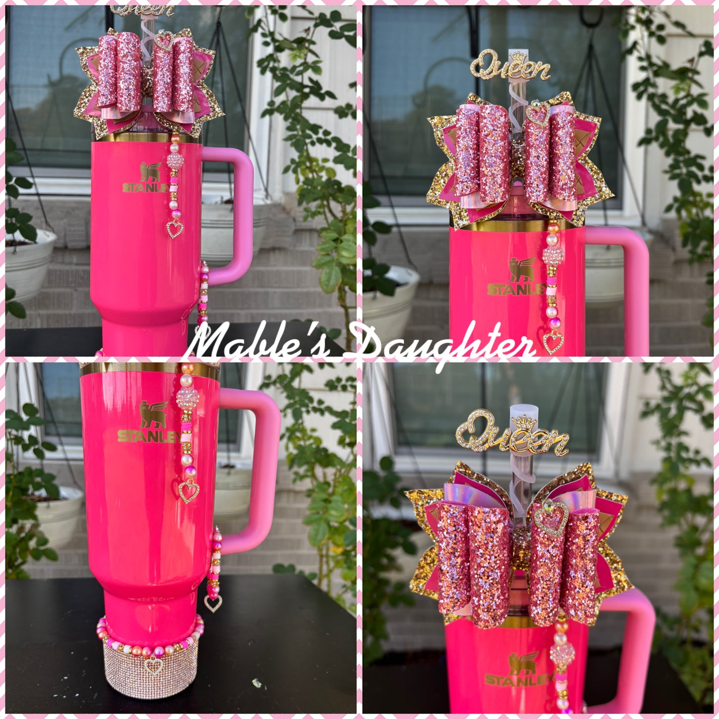 Pink Parade Stanley Bow Set