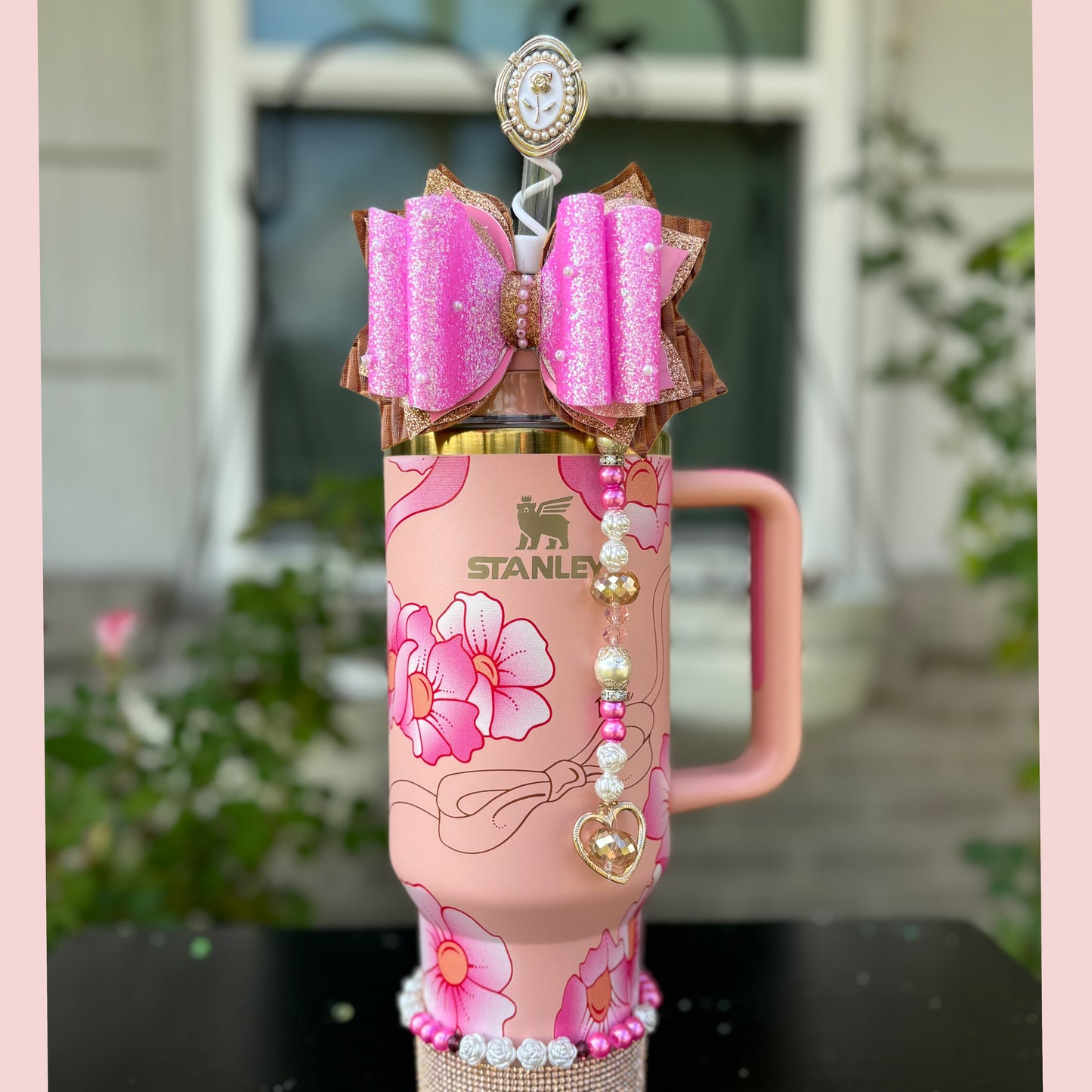 Barbie Peaches and Cream Stanley Bow Set