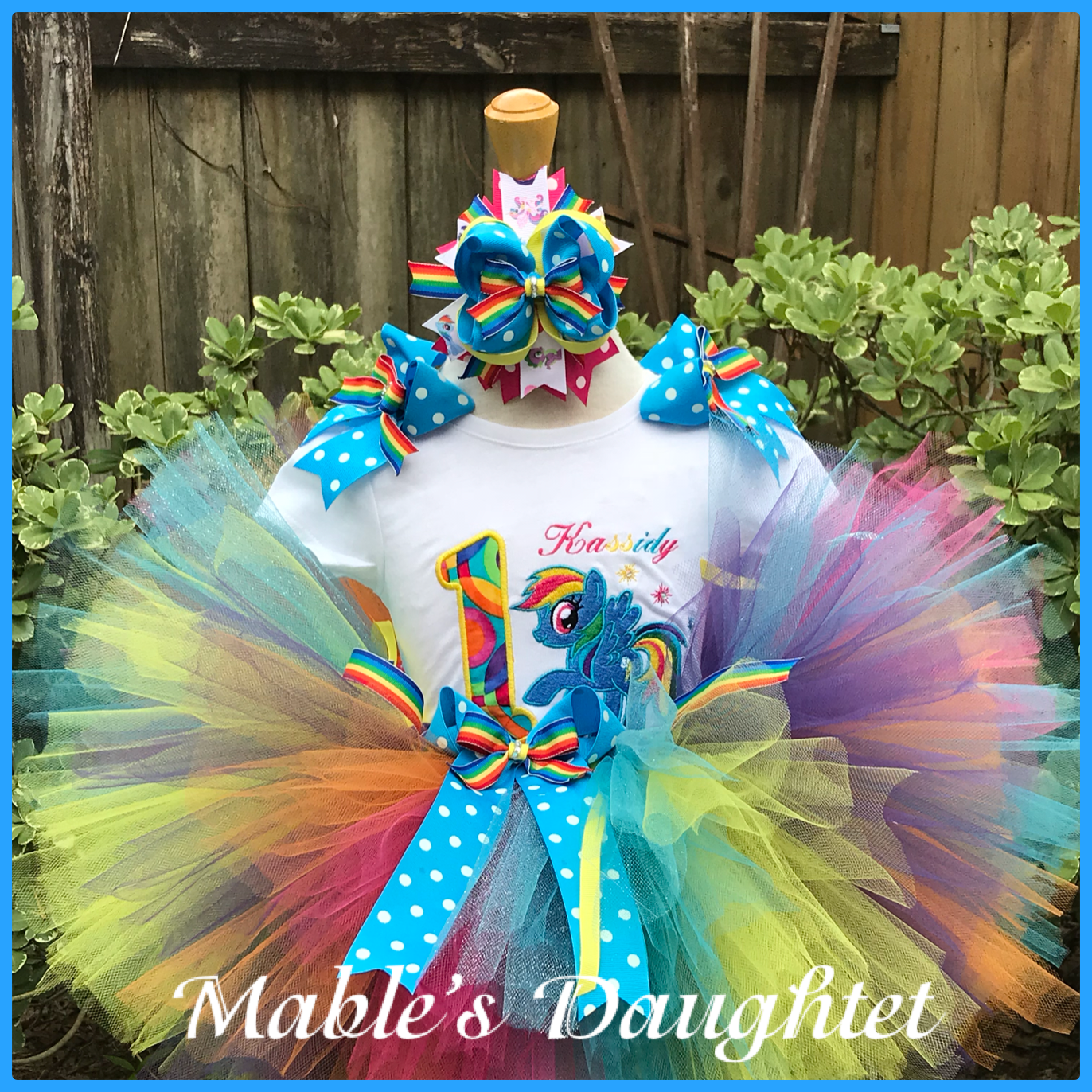 Rainbow DashTutu Set