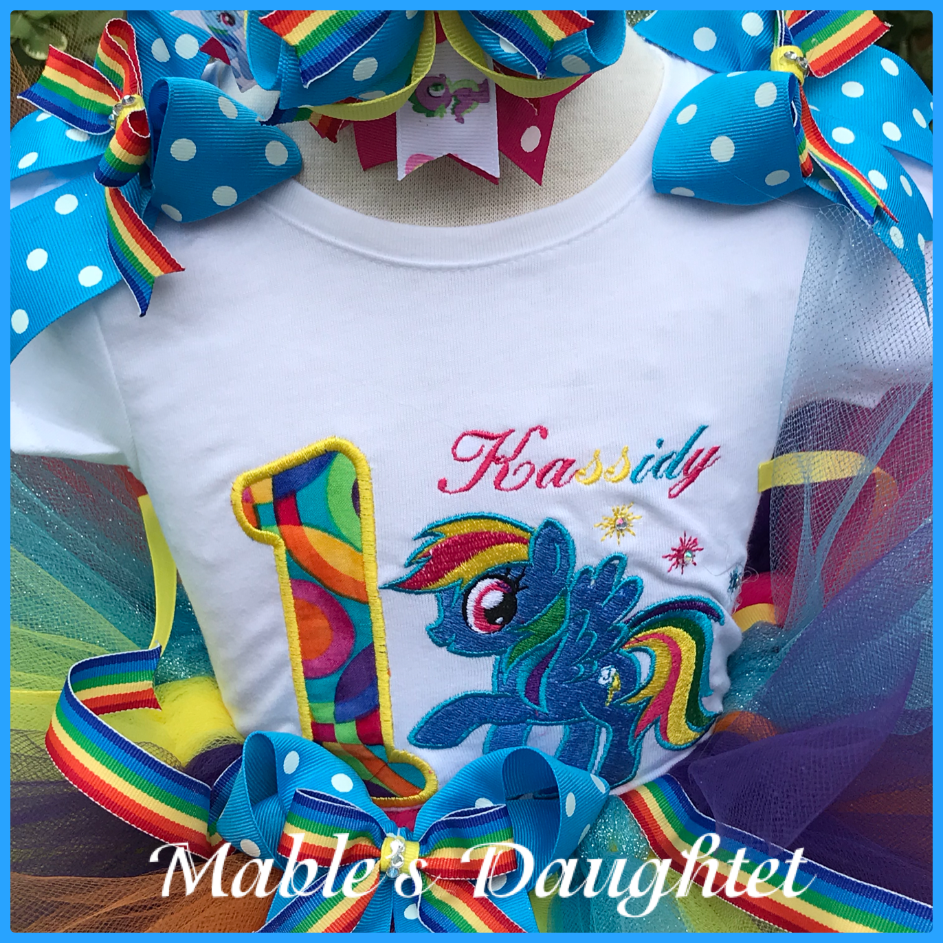 Rainbow DashTutu Set