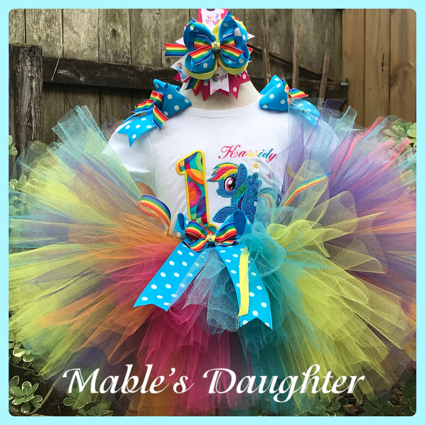 Rainbow DashTutu Set