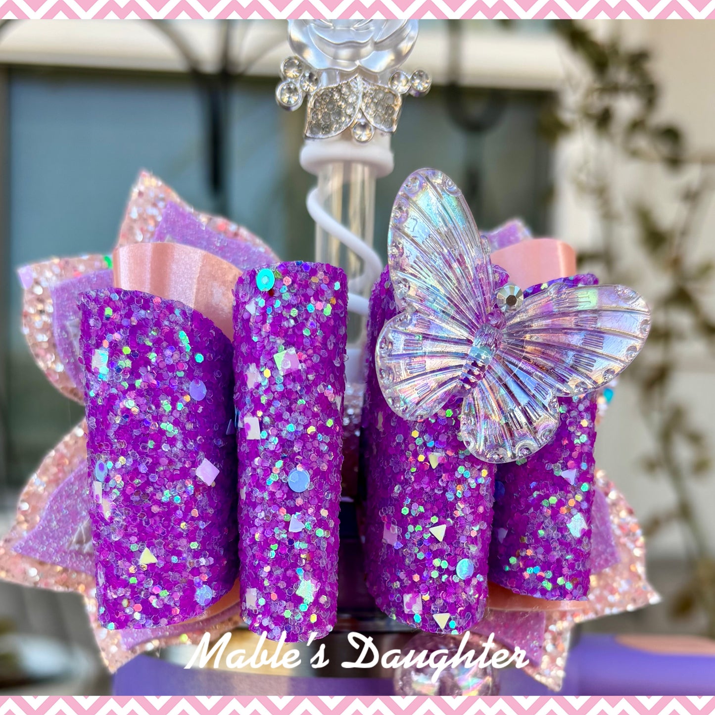 Periwinkle Shimmer Stanley Bow Set