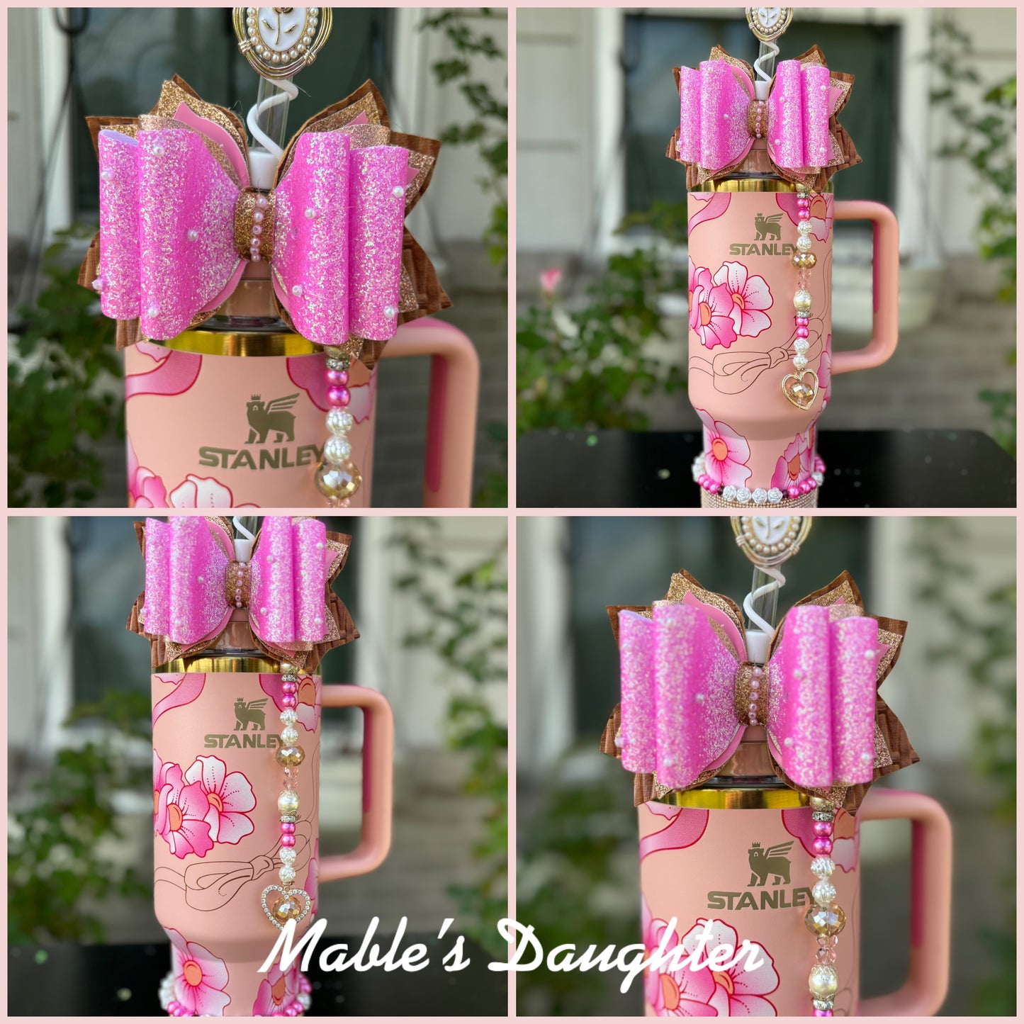 Barbie Peaches and Cream Stanley Bow Set