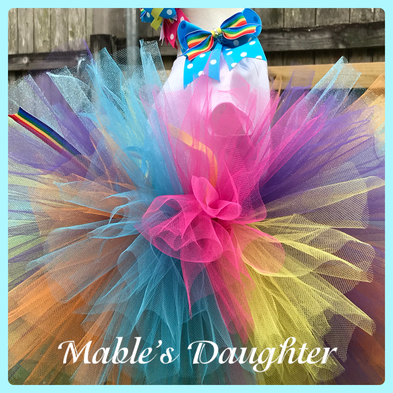 Rainbow DashTutu Set