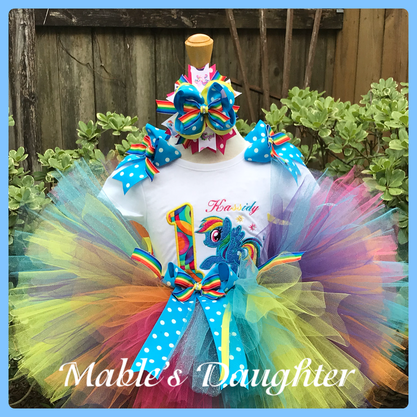 Rainbow DashTutu Set