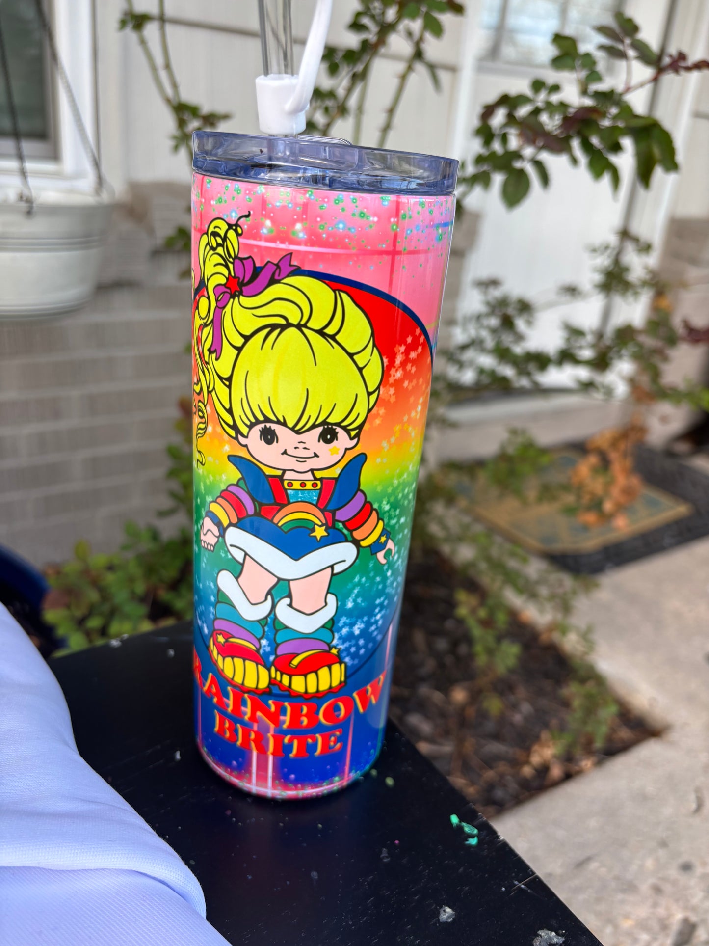 Rainbow Brite Vintage Shirt and Tumbler Set